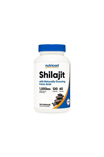 Shilajit Extract 1000 mg 120 Capsules Hücresel Canlılık