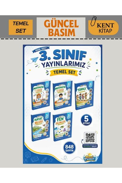 Mavi Deniz Yayınları Mavi Deniz 3.Sınıf Temel Set