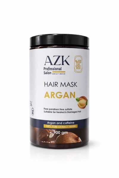 AZK professional Salon ماسك الشعر بزيت الأرغان من Daily Dose، بحجم 900 غرام.