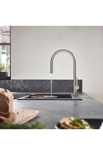 Hansgrohe Baterie de bucătărie Talis M54 210, pipă extractibilă, 2 jeturi 728...