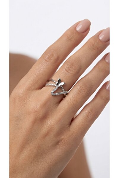 Âlâ Atelier Zircon Stone Butterfly Ring