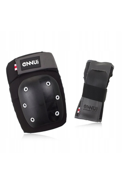 Ennui Set de protecții Street Dual Set negru/gri L