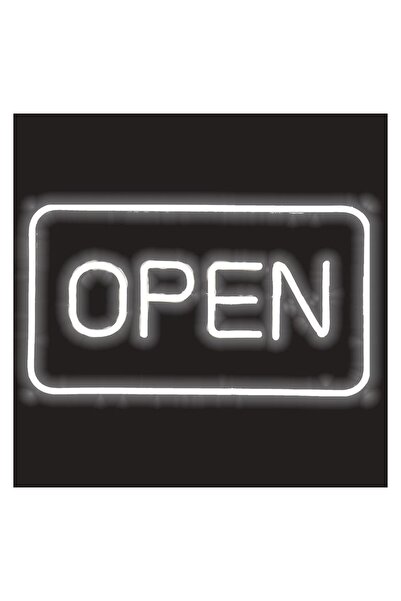 OEM Lampa cu LED Neon "Open" 41x23.5cm – lumină decorativă pentru o atmosferă...