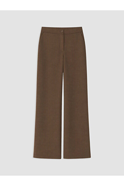 LC Waikiki Nevavm Farkıyla Lcw Vision Khaki Straight Standard & Regular Wide ...