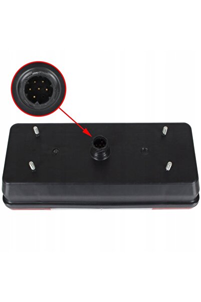 M MODECAR LAMPĂ SPATE STÂNGA CONTAINER 6 PIN IVECO DAILY 2006-2014