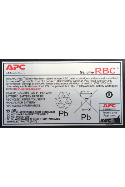 Apc Cartuș baterie, RBC7