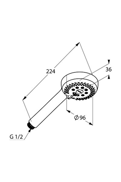 Kludi LOGO mâner pulverizator 3S DN15 683000500