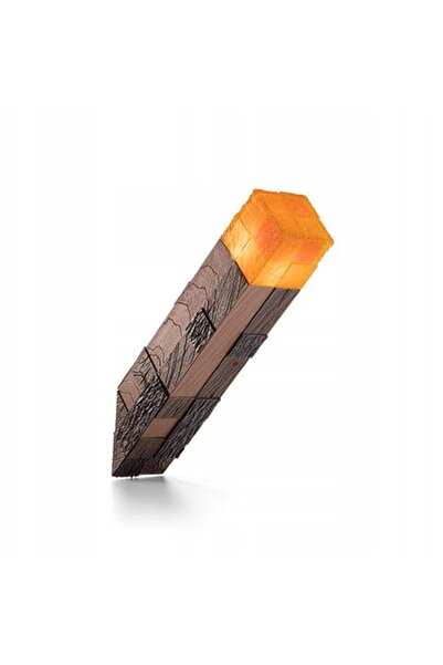 NO BRAND Lampă torță Minecraft 3D LED The Noble Collection NN3727