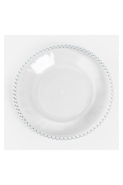 OEM Farfurie din Sticlă Transparenta Ø18cm – pentru servire elegantă și un as...