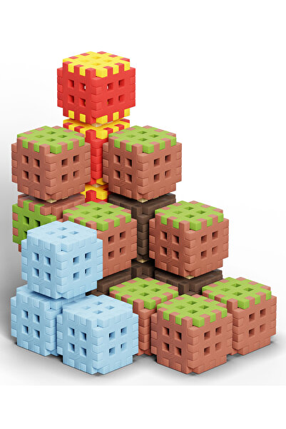 Marioinex Piese de construcție Mini Waffle 142 piese