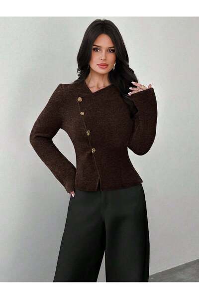 Sheya Cardigan, brown
