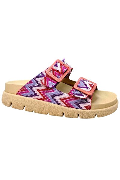 Dr. Feet Dr Feet 16019 ροζ παντόφλες με στάμπα (Γυναικείες)