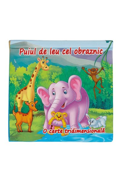 Jumbo Carte pop-up Puiul de Leu, 4 file – poveste 3D care transformă lectura ...