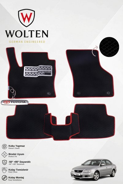 w wolten german engineered TOYOTA-AVENSİS-(2003-2009) İÇİN EVA İÇ PASPAS TAKI...