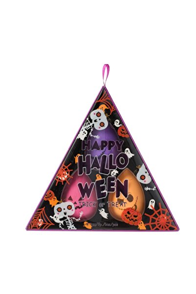 OEM Set Bureti Machiaj Picatura Roz Mov Portocalie de Halloween - 3buc – Acce...