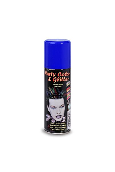 OEM Spray pentru Par Bleu cu Glitter pentru Halloween - 125ml – Accesoriu Tem...