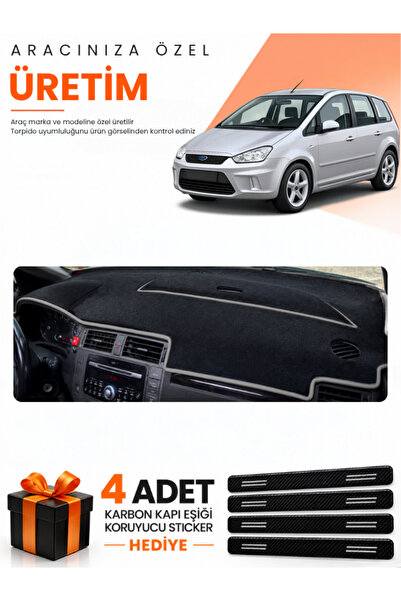 e-biz Ford C-Max (2003-2010) Long Cover Compatible Glove Box Protection Cover...