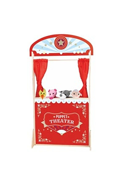 OEM Set Teatru de Papusi cu 4 Figurine 57x20x104cm