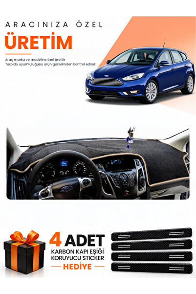 e-biz Ford Focus 3.5 Hatchback (2014-2018) Compatible Dashboard Protection Co...