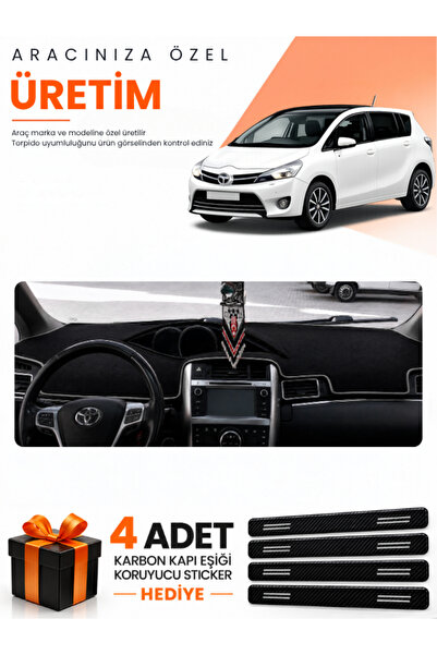 e-biz Toyota Verso (2009-2018) Compatible Dashboard Protection Cover Auto Cov...