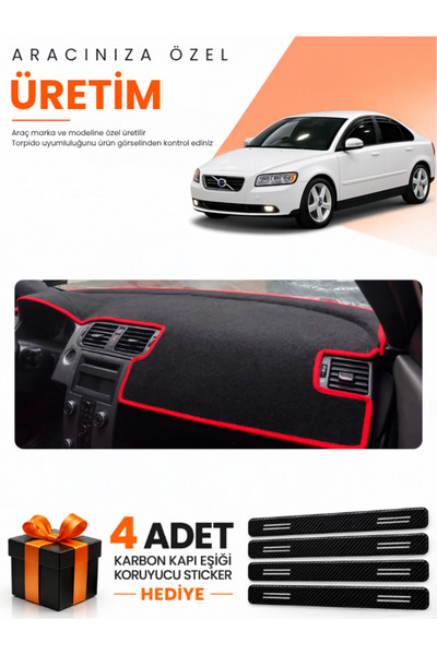 e-biz Volvo S40 (2008-2012) Compatible Dashboard Protection Cover Auto Cover ...