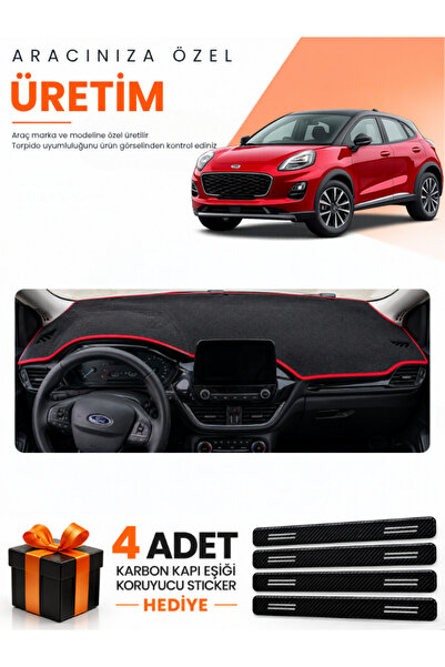 e-biz Ford Puma (2020-2023) Compatible Dashboard Protection Cover Auto Cover ...