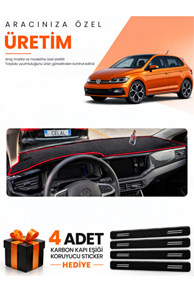 e-biz Volkswagen Polo (2022-2025) Compatible Dashboard Protection Cover Auto ...