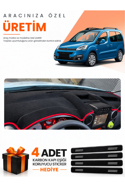 e-biz Ci̇troen Berli̇ngo Pocketed Without Kpks (2015-2020) Compatible Torpedo...