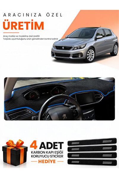 e-biz Peugeot 308 (2014-2021) Compatible Dashboard Protection Cover Auto Cove...