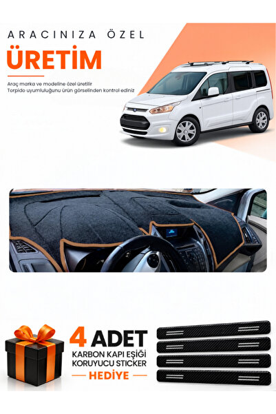 e-biz Ford Tourneo Connect (2013-2020) Compatible Dashboard Protection Cover ...