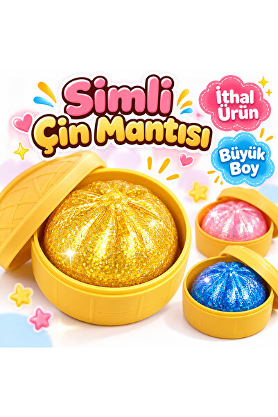 Orijinal Büyük Boy Simli Çin Mantısı Yumuşak Dokulu İthal Oyuncak