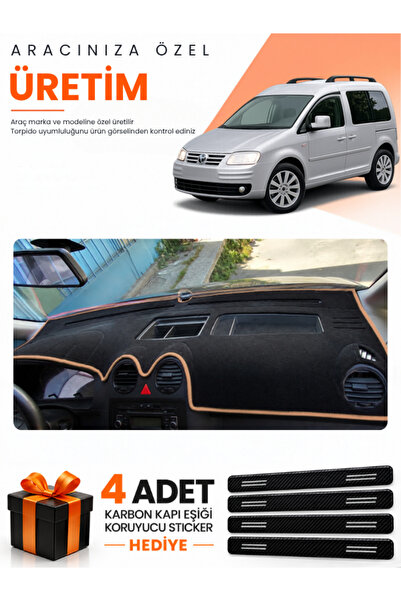 e-biz Volkswagen Caddy (2004-2010) Compatible Dashboard Protection Cover Auto...