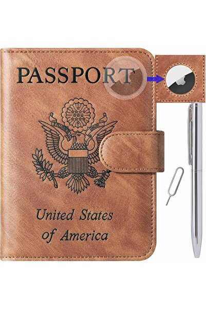 GENERAL LOHASLIFE Passport and Vaccine Card Holder Combo Passport Holder Cove...