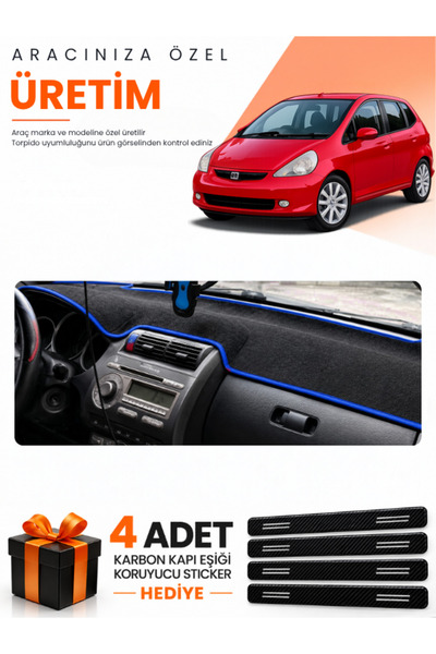 e-biz Honda Jazz (2002-2008) Compatible Dashboard Protection Cover Auto Cover...