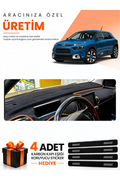e-biz Citroen Cactus (2018-2020) Compatible Dashboard Protection Cover Auto C...