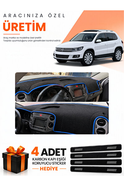 e-biz Volkswagen Tiguan (2007-2015) Compatible Dashboard Protection Cover Aut...