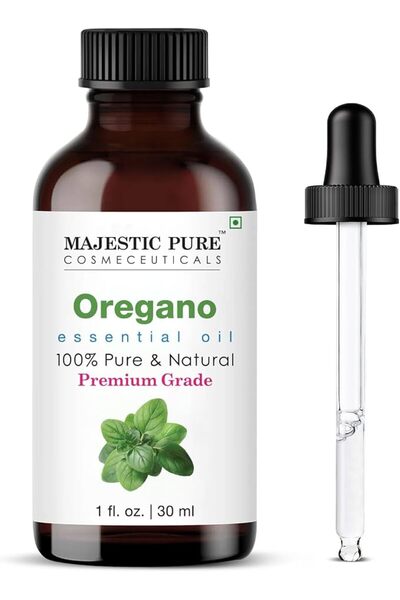 Majestic Pure زيت إكليل الجبل العطري مع قطارة زجاجية - حجم كبير 4 أونصة سائلة...