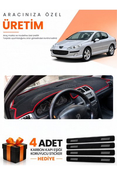 e-biz Peugeot 407 (2004-2010) Compatible Dashboard Protection Cover Auto Cove...