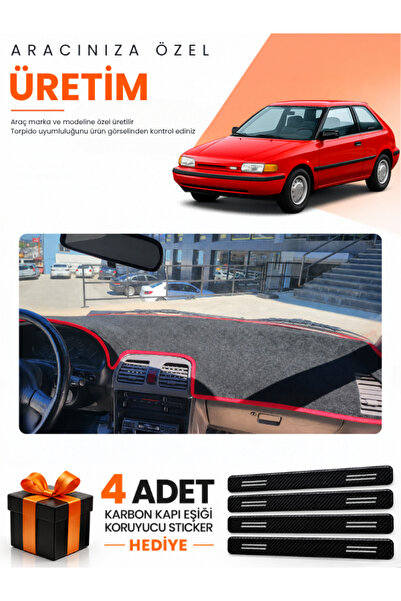 e-biz Mazda 323 Hatchback Bg Kasa (1991-1995) Compatible Dashboard Protection...