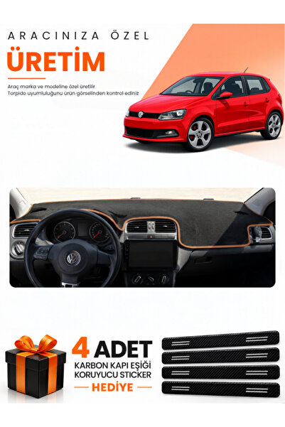 e-biz Volkswagen Polo (2009-2019) Compatible Dashboard Protection Cover Auto ...