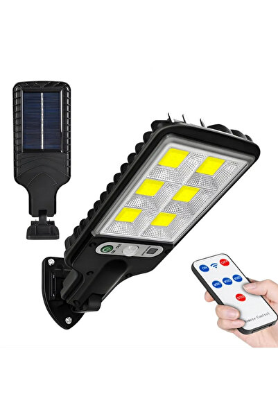 LEDLİGHT 350 W соларна лампа със сензор за движение, сензор за здрач и дистан...