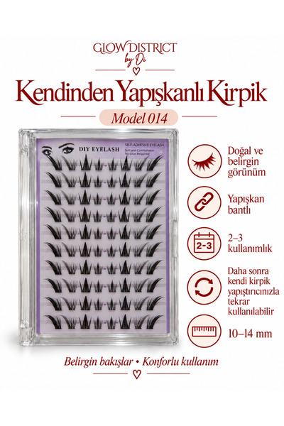 Kendinden Yapışkanlı Kirpik
