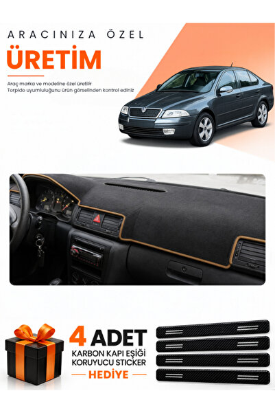 e-biz Skoda Octavia (2000-2008) Compatible Dashboard Protection Cover Auto Co...