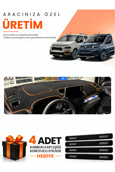 e-biz Citroen Berlingo K9 (2018-2026) Compatible Dashboard Protection Cover A...