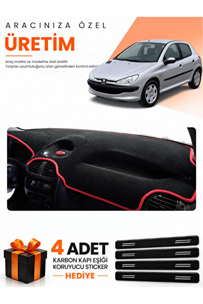 e-biz Peugeot 206 Small Screen (1998-2009) Compatible Dashboard Protection Co...