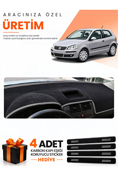 e-biz Volkswagen Polo Poled (2001-2009) Compatible Dashboard Protection Cover...