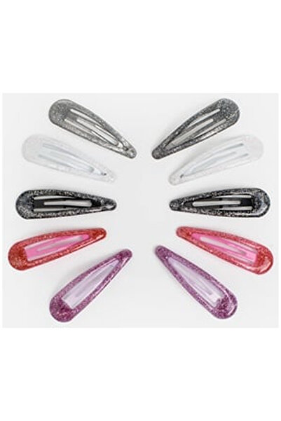 OEM Clame Metalice Par cu Glitter pentru Copii 5cm - 10buc