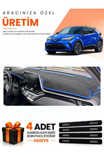 e-biz Toyota Chr (2016-2022) Compatible Dashboard Protection Cover Auto Cover...