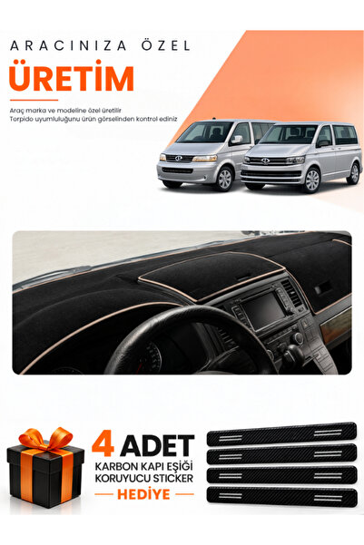 e-biz Vw Transporter T5 Double Kpk (2003-2016) Compatible Torpedo Protection ...