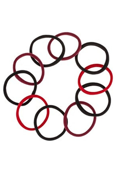 OEM Elastice Par Frotte Negre Bordo Rosii pentru Femei - 10buc